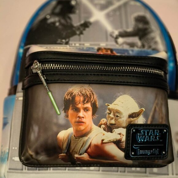 Loungefly Star Wars Empire Strikes Back Final Frames Scenes Mini Backpack-New - Picture 1 of 2